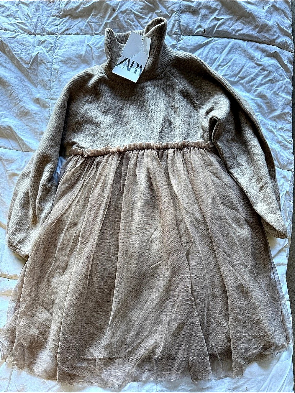 ZARA Girls Dress Size 6-7 NWT